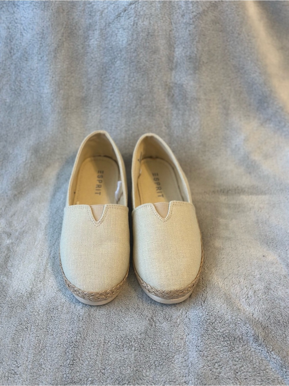 Esprit Natural Canvas Slip-On Espadrilles - Picture 2 of 9